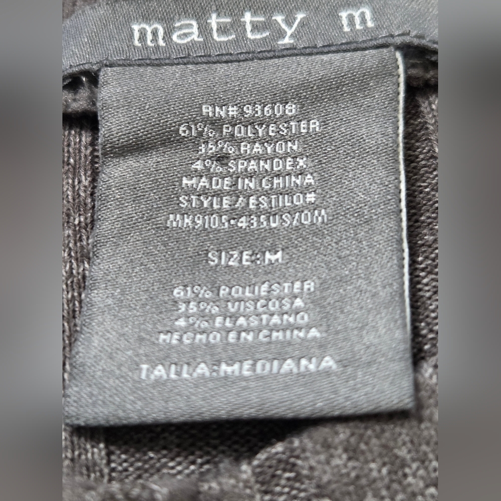 Matty M Ribbed Sweater. - Picture 5 of 6